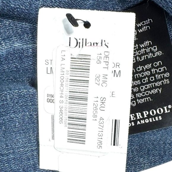 NWT Liverpool Denim Jacket Blue Size Small - Picture 9 of 9
